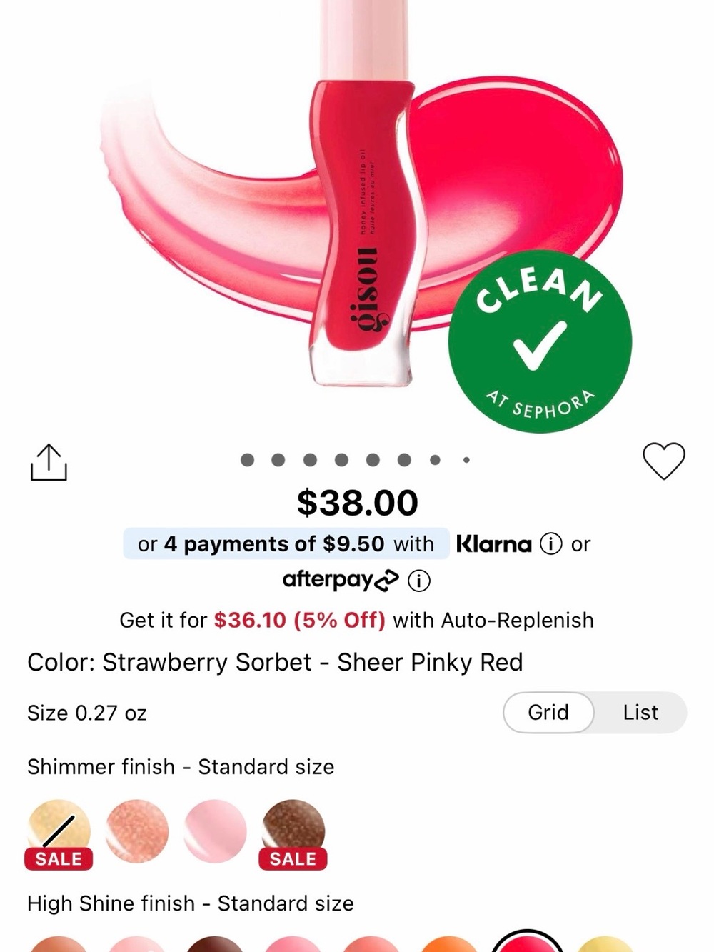 Gizou - Bright Pink-Red Shine